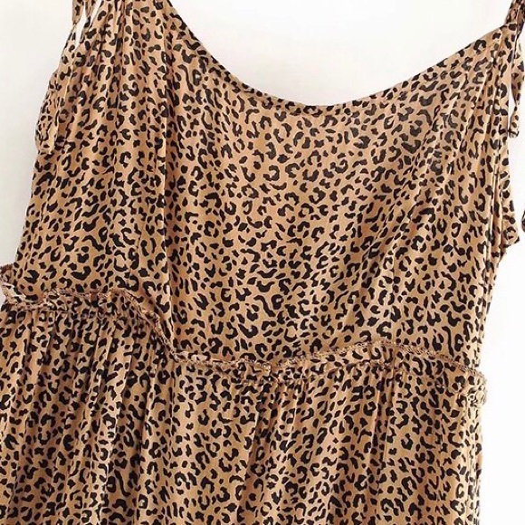 LAST 1🎉Leopard Mini Sun Dress - Picture 7 of 10
